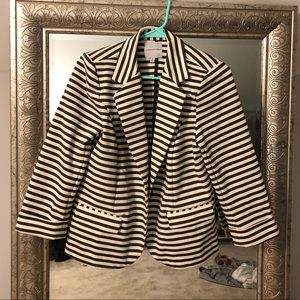 Striped Blazer